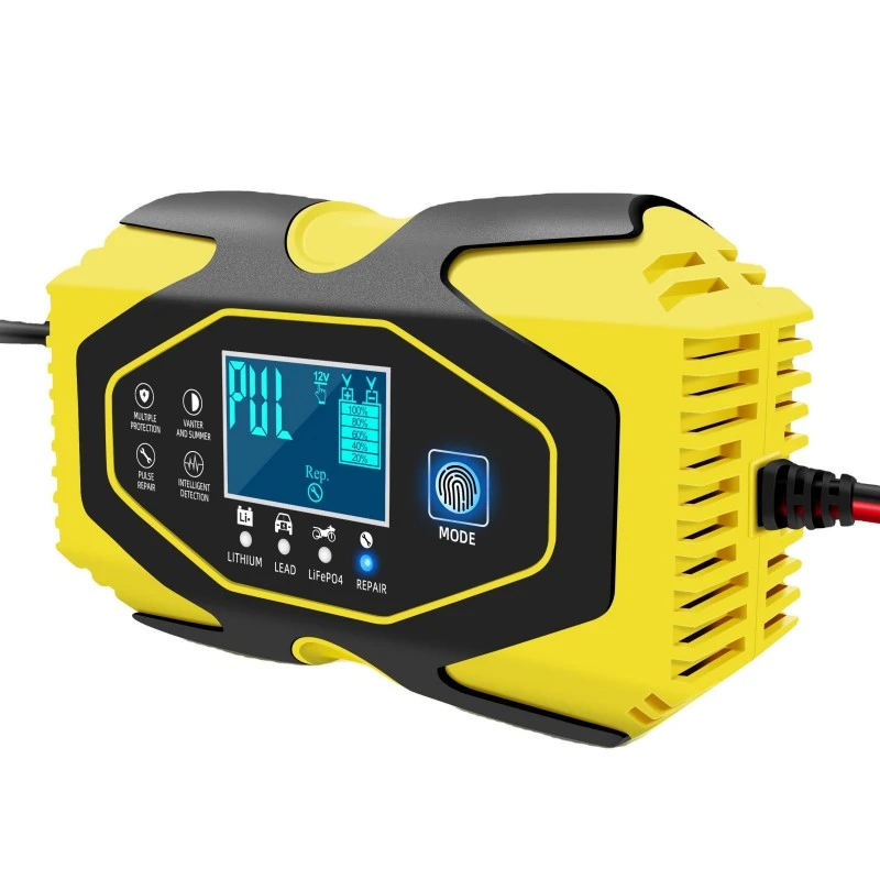 12V 24V Motosiklet Avtomobil Akkumulyatoru Doldurucu