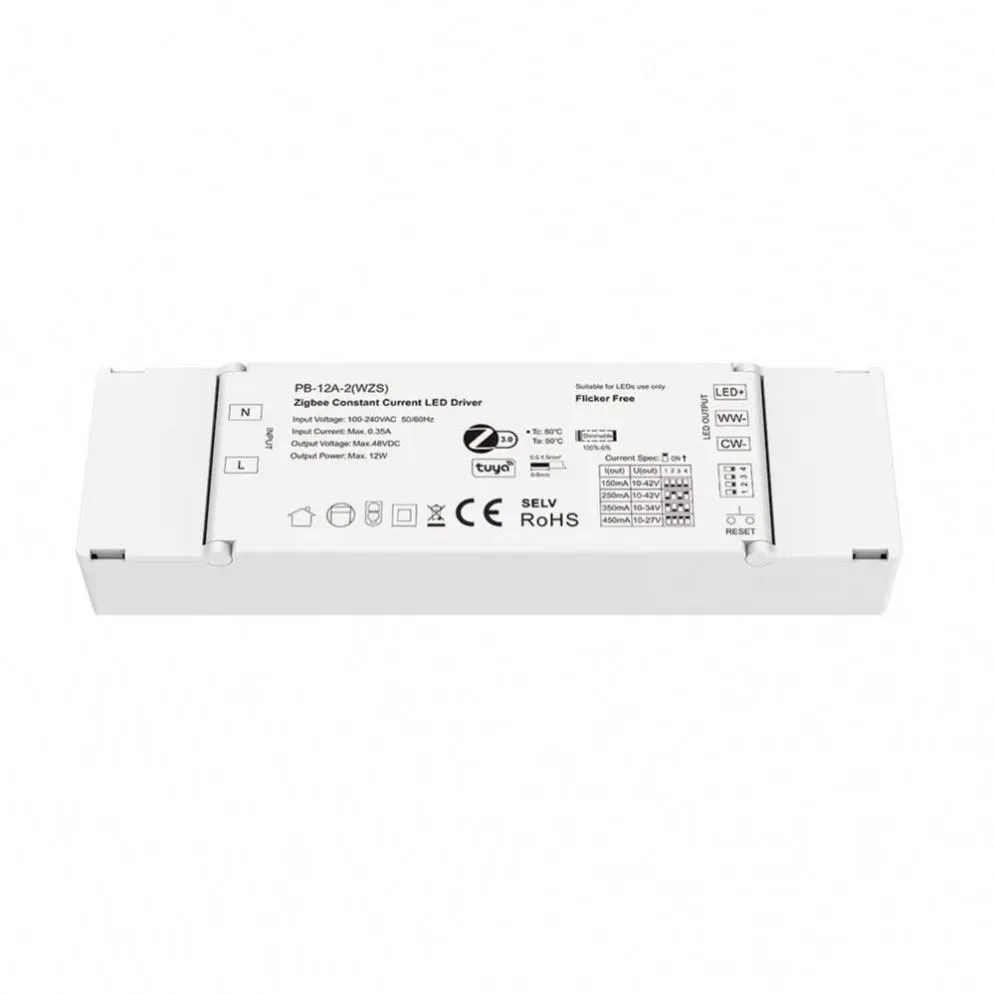 12W TUYA Zigbee CCT Dimmable LED Sürücüləri