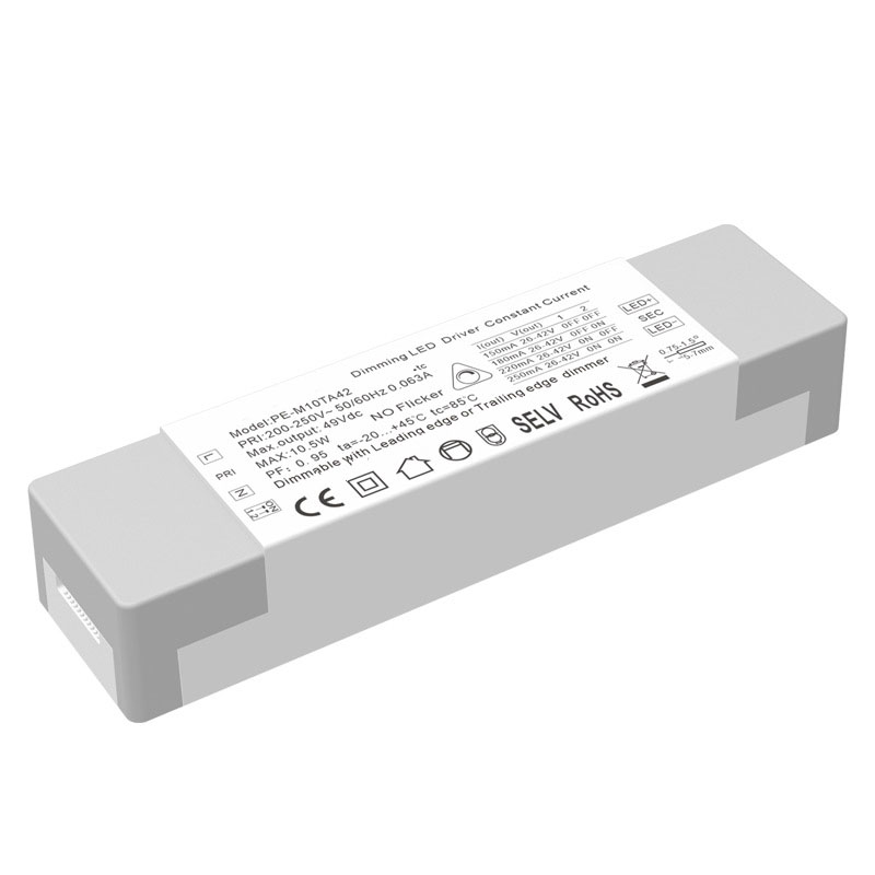 10W Sabit Cərəyan Triac Dimləşdirilə bilən LED Sürücü