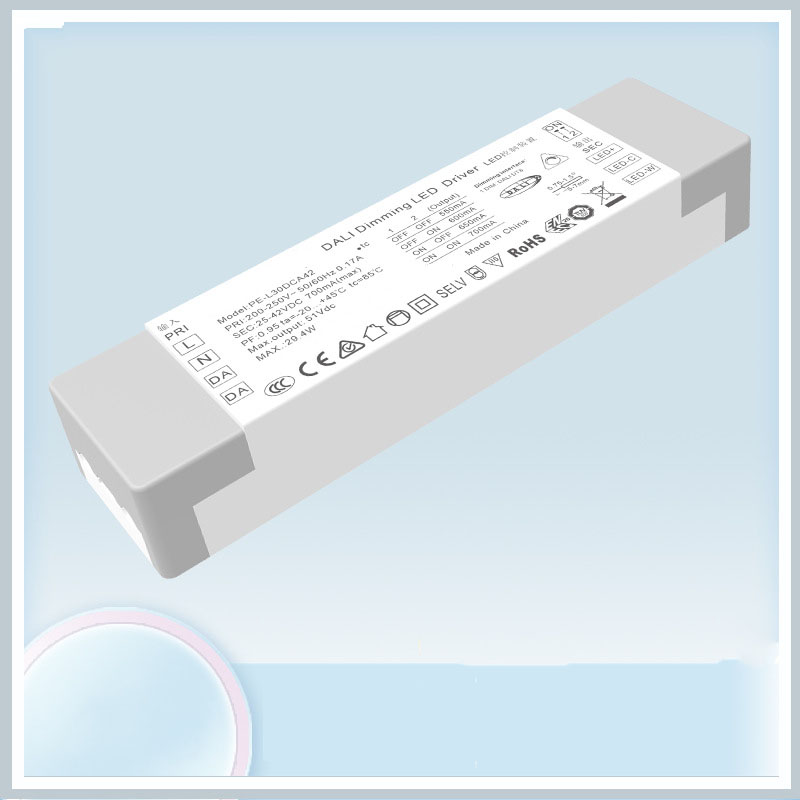 30W Sabit Cərəyan DALI CCT Dimləşdirilə bilən LED Sürücü