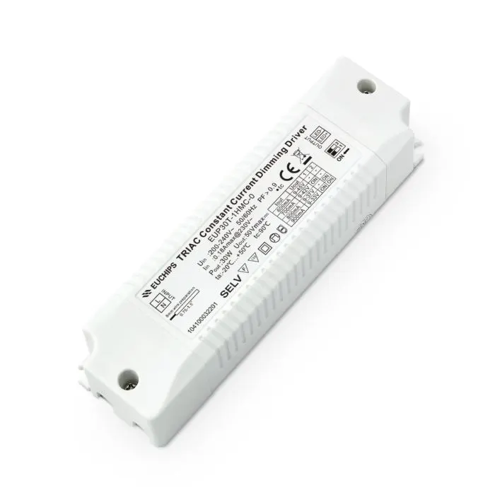30W Triac karartma LED Sürücü Sabit Cərəyan