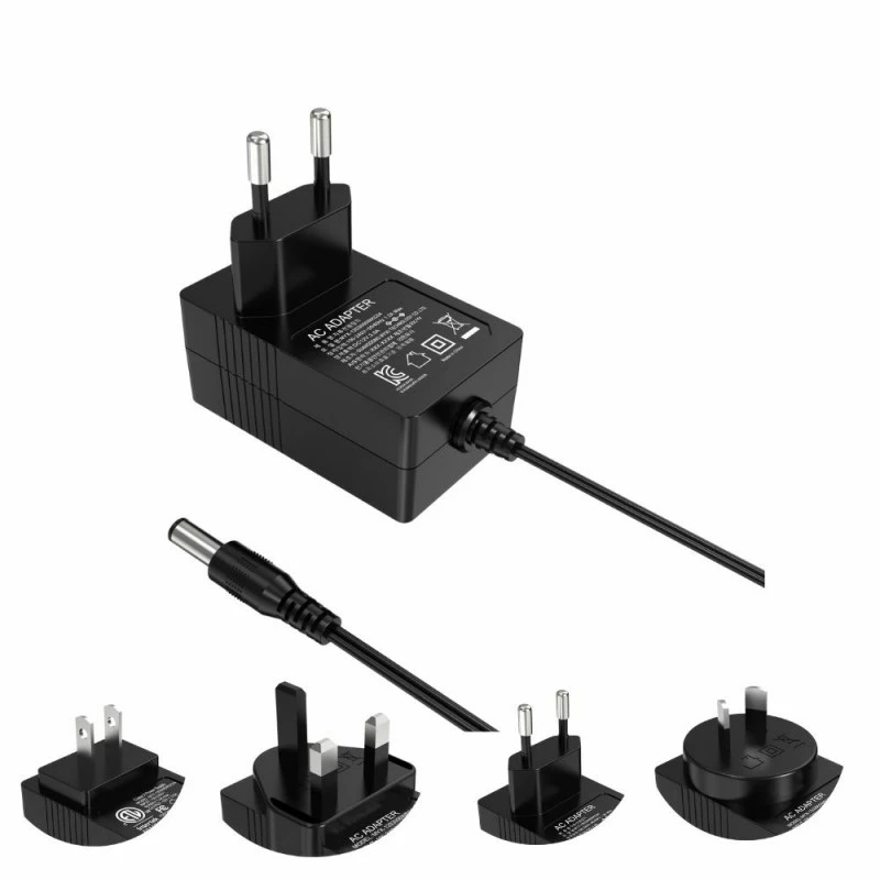 36W 12V Hindistan Divara quraşdırılmış güc adapteri