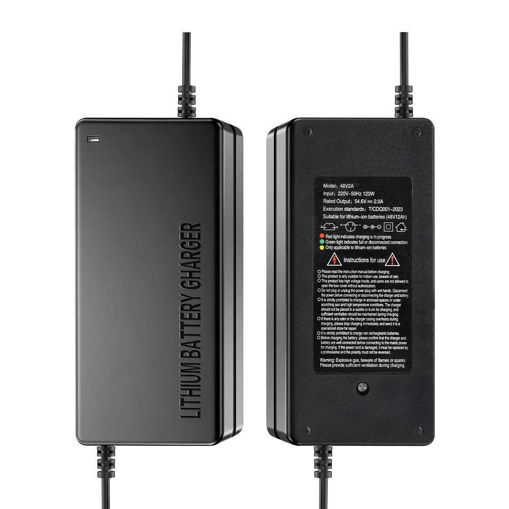 48V 120W Litium Batareya Şarj Cihazı