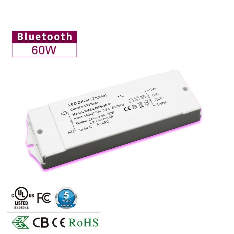 60W Zigbee Wireless Dimmable LED Sürücü