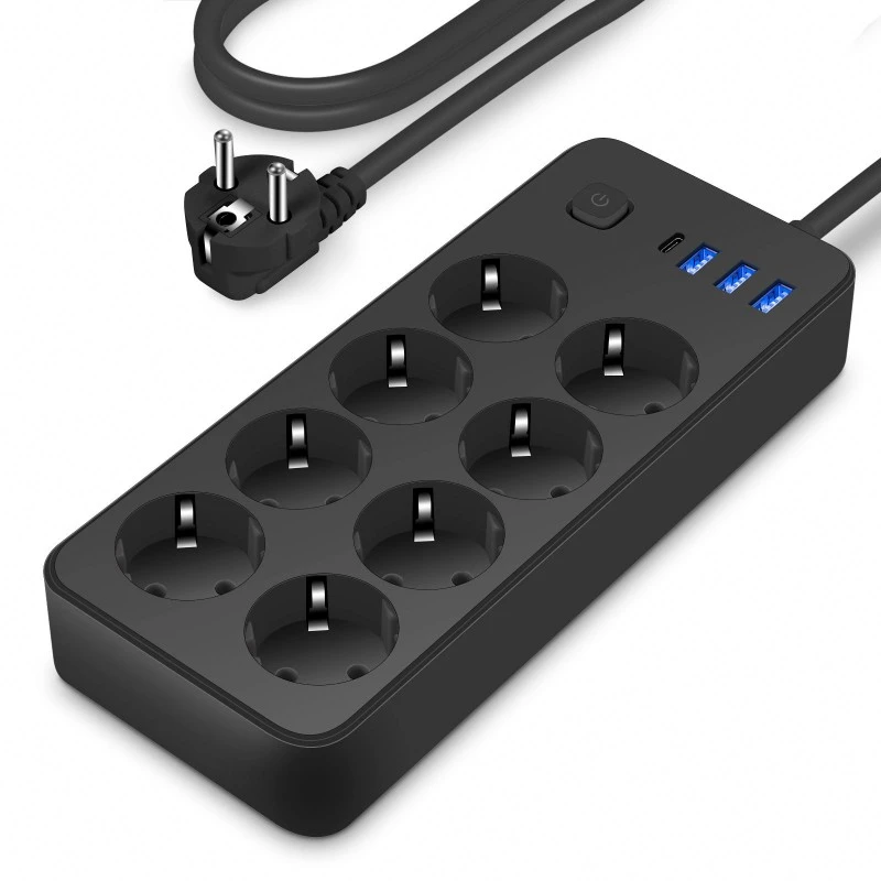 8 çıxış AB Plug Power Strip