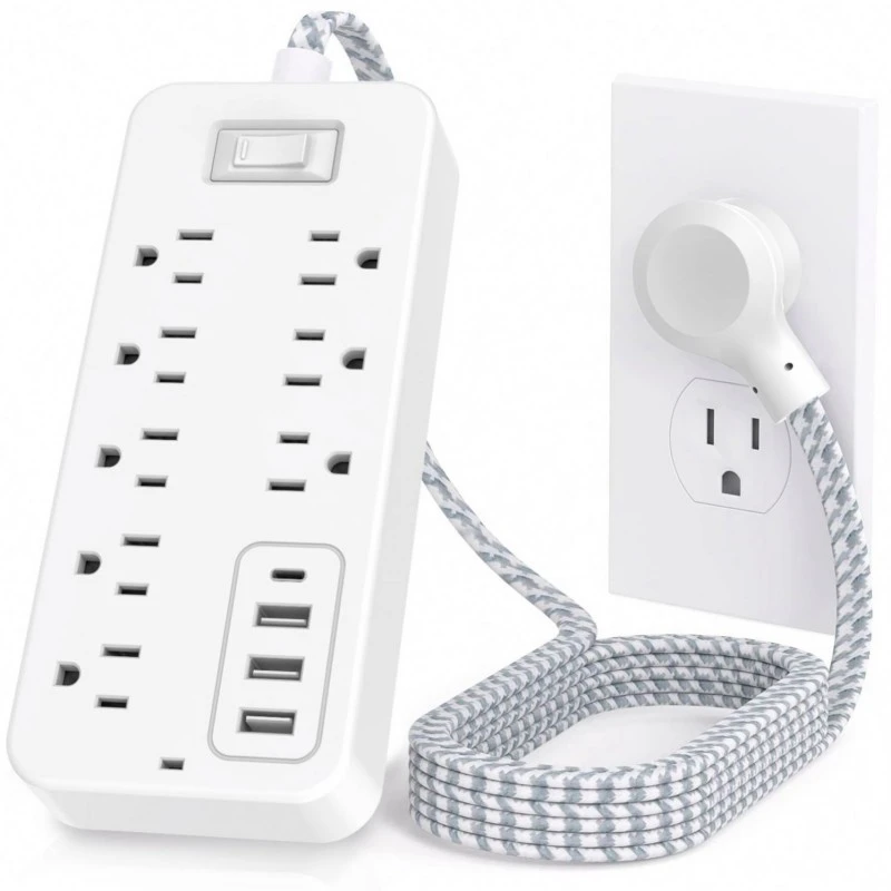 8 Çıxış Us Plug Power Strip