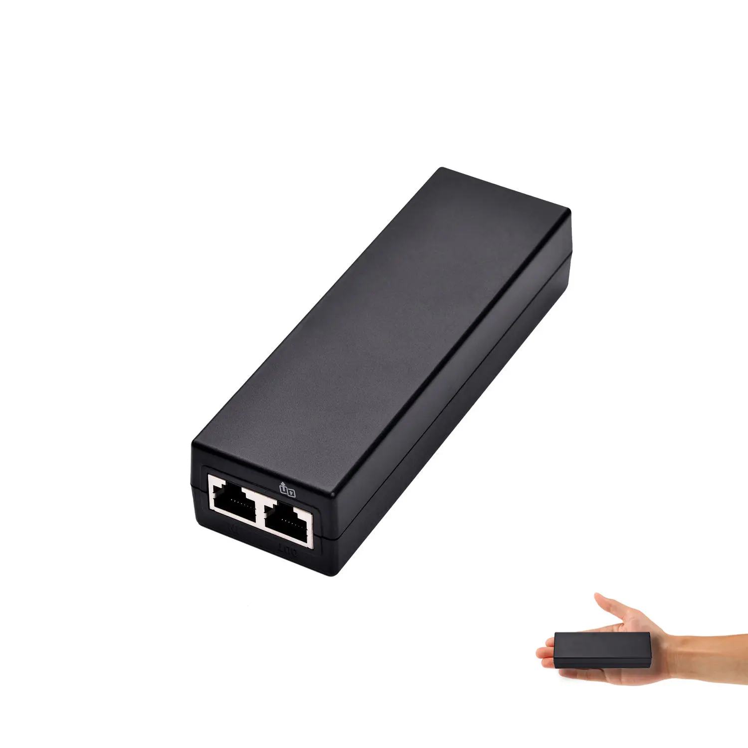 802.3afat 48V 30W 1000Mbps Gigabit Ethernet PoE İnjektoru