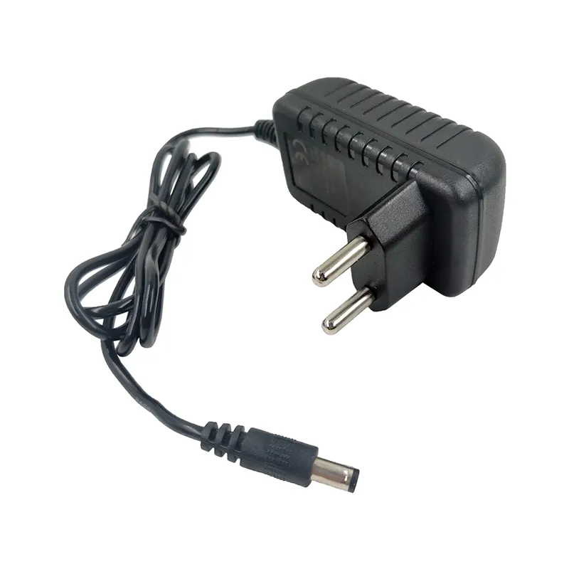 Hindistan Plug 12W Çıxış 12V 1A Divar Quraşdırılmış Güc Adapter